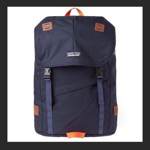 Patagonia Blue Drawstring Fastening Backpack